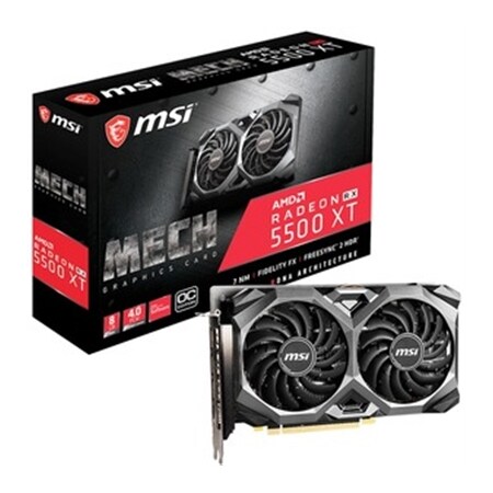 Msi Radeon Rx 5500 Xt Mech 8G R5500XTM8C